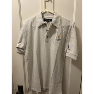 Vintage Salt Lake City 2002 Olympics Men’s Polo Shirt Size S New With Tags